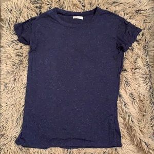 basic indigo tee